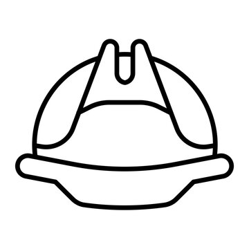 recommend clip art: Hard hat outline icon