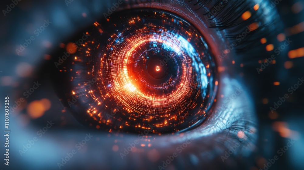 Aufkleber ai technology science and technology 3 rendering