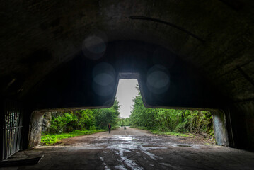 Ruins of underground airbase Zeljava, Bihac