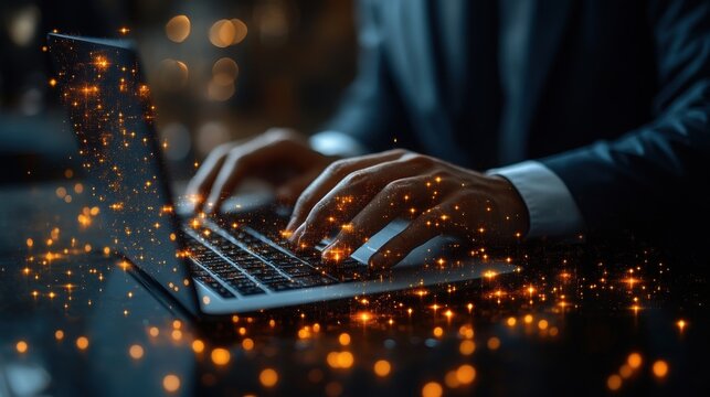 aml anti money laundering and cft countering the financing of terror regulations and compliance concept businessman use laptop with virtual aml and cft icon