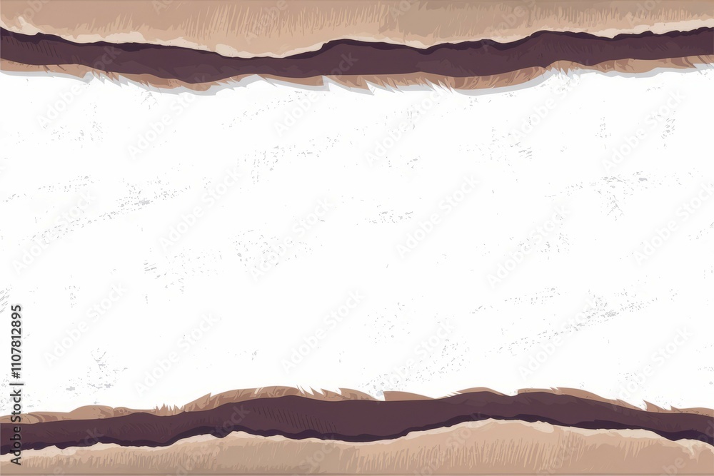 Aufkleber torn paper frame border. ripped paper texture background. empty space for text or image. suggests re