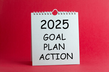 2025 New Year Goal Plan Action