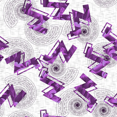 seamless background with arrows