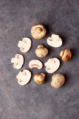 truffle mushrooms vegan plant ingredient traditional japanese asian food photography kitchen shitake