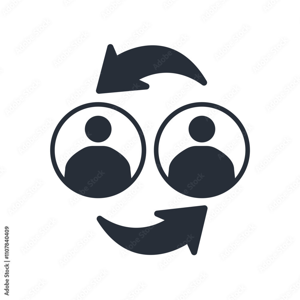 Poster connec icon. vector.editable stroke.linear style sign for use web design,logo.symbol illustration.