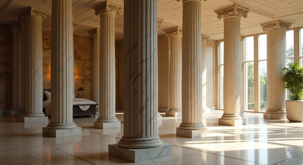 Fototapeta premium pillars of the supreme court