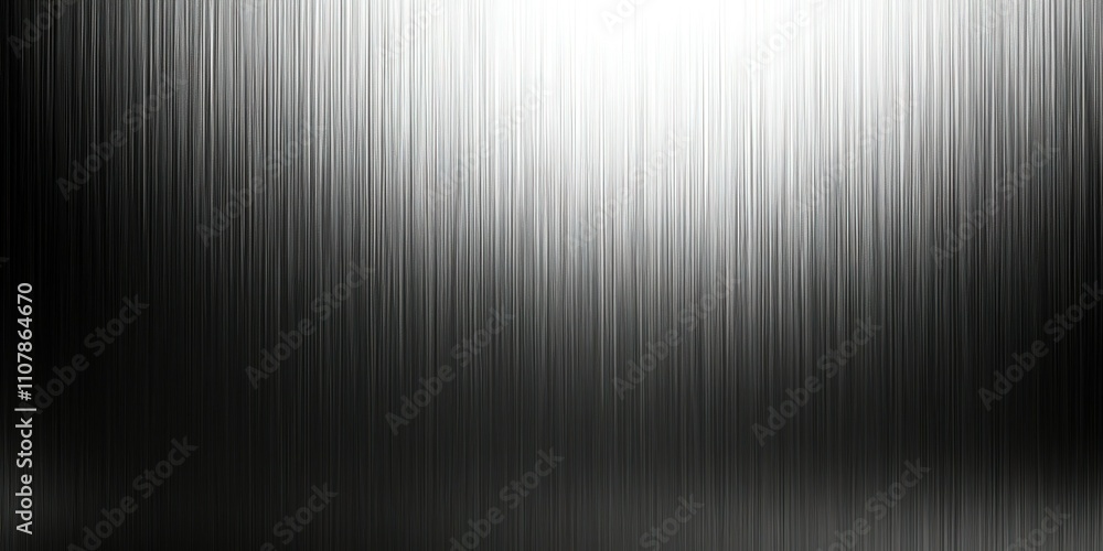 Poster metallic surface with brushed texture creating a sleek appearance for modern design and artistic ins