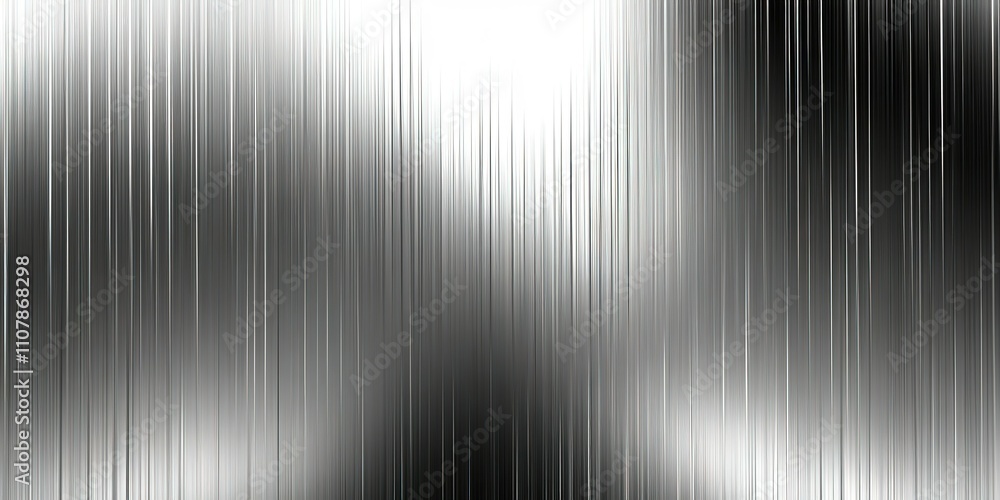 Poster abstract representation of light and shadow with vertical streaks creating a sense of motion and dep