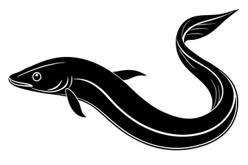 black and white fish