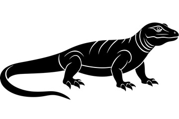 Obraz premium leopard gecko on a white background