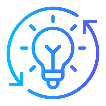 rethink gradient icon