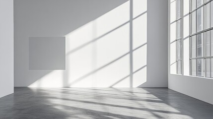 Obraz premium Minimalist Interior with Natural Light