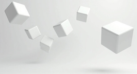 abstract background with boxes