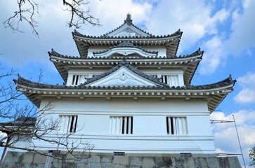 Obraz premium 宇和島城 天守閣 
