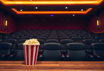 popcorn and cinema 