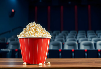 popcorn and cinema 