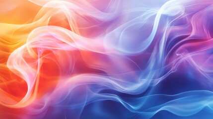 Fototapeta premium Colorful Abstract Smoke Design