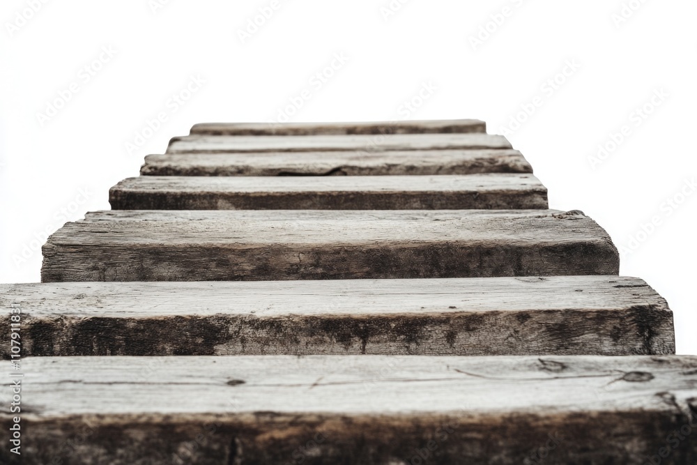 Poster a detailed shot of a staircase with steps and railing, perfect for architectural or interior design 