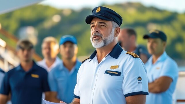 Celebrating the End of a Cruise with Captain's Speech