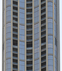 Fototapeta premium skyscraper background with windows and reflections