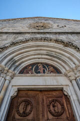 Obraz premium Celano, L’Aquila. Church of St. John the Baptist