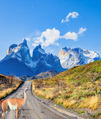 The cliffs of Los Cuernos