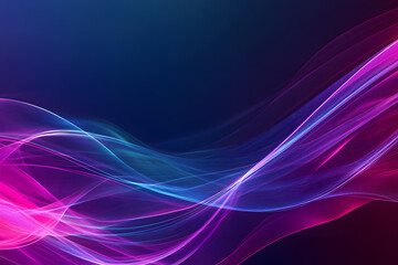 Obraz premium Glowing Abstract Design with Dynamic Energy and Digital Motion