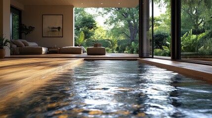 water and laminate laminate that is waterproof wooden floors do not absorb moisture water is kept at bay with floor coverings a pool on the groun