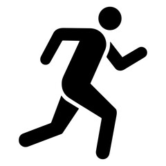 Running person icon