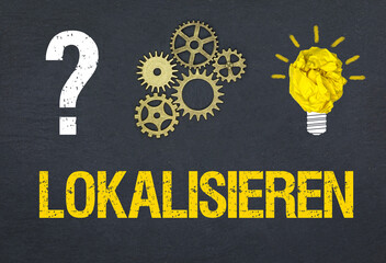 lokalisieren	
