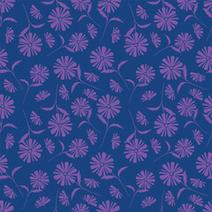 Fototapeta premium Beautiful Floral Pattern on the background Sweet floral pattern is suitable for fashion