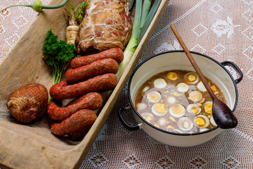 Regionalna potrawa święconka. © Jacek