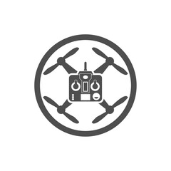 Drone vector design element icon logo