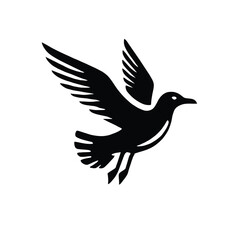 Obraz premium Seagull Silhouette