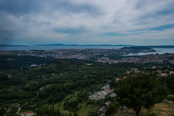 Fototapeta premium view of the city