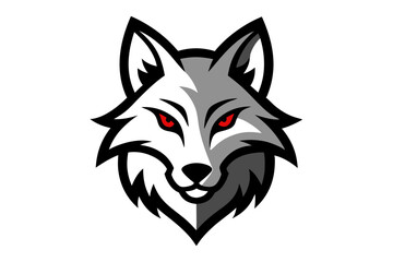 Fototapeta premium illustration of a wolf