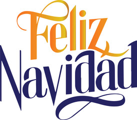  feliz navidad isolate white background