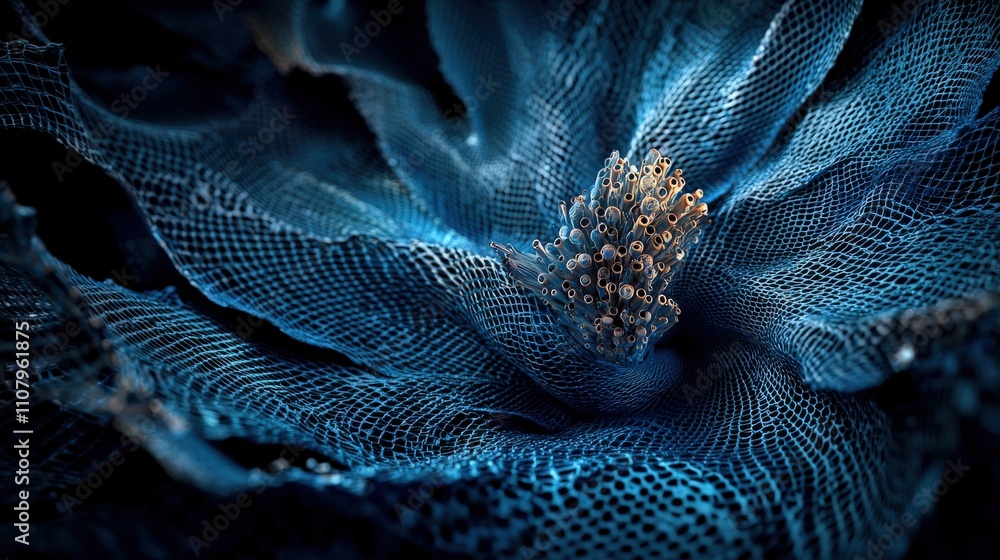 Poster vibrant textures of nature visual art close-up photography abstract environment macro view conceptua