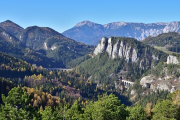 20 Schilling Blick im Herbst