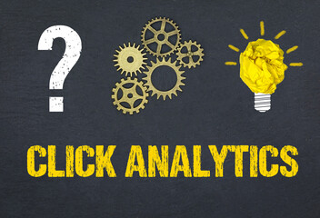 Obraz premium Click Analytics 