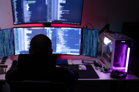 Hacker uses computers to organize massive attacks on company servers