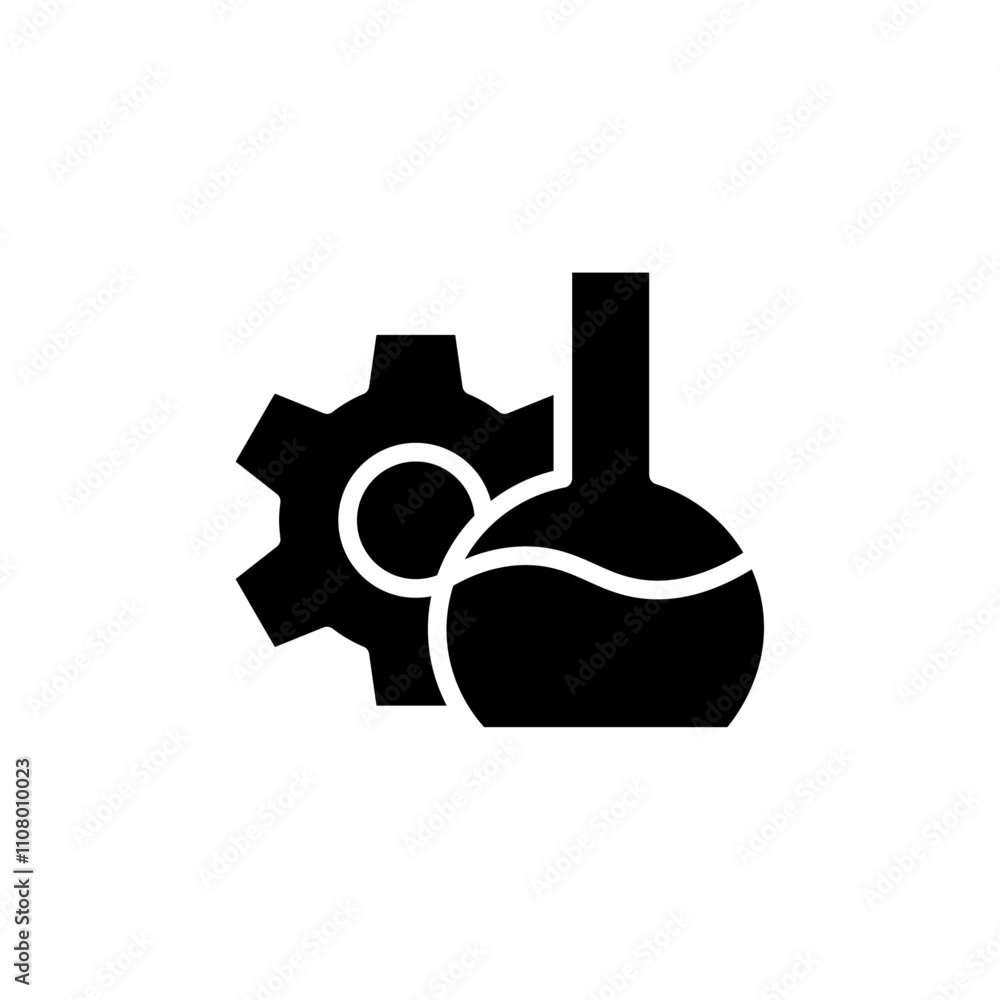 Poster Biomedical engineer icon web design in vector