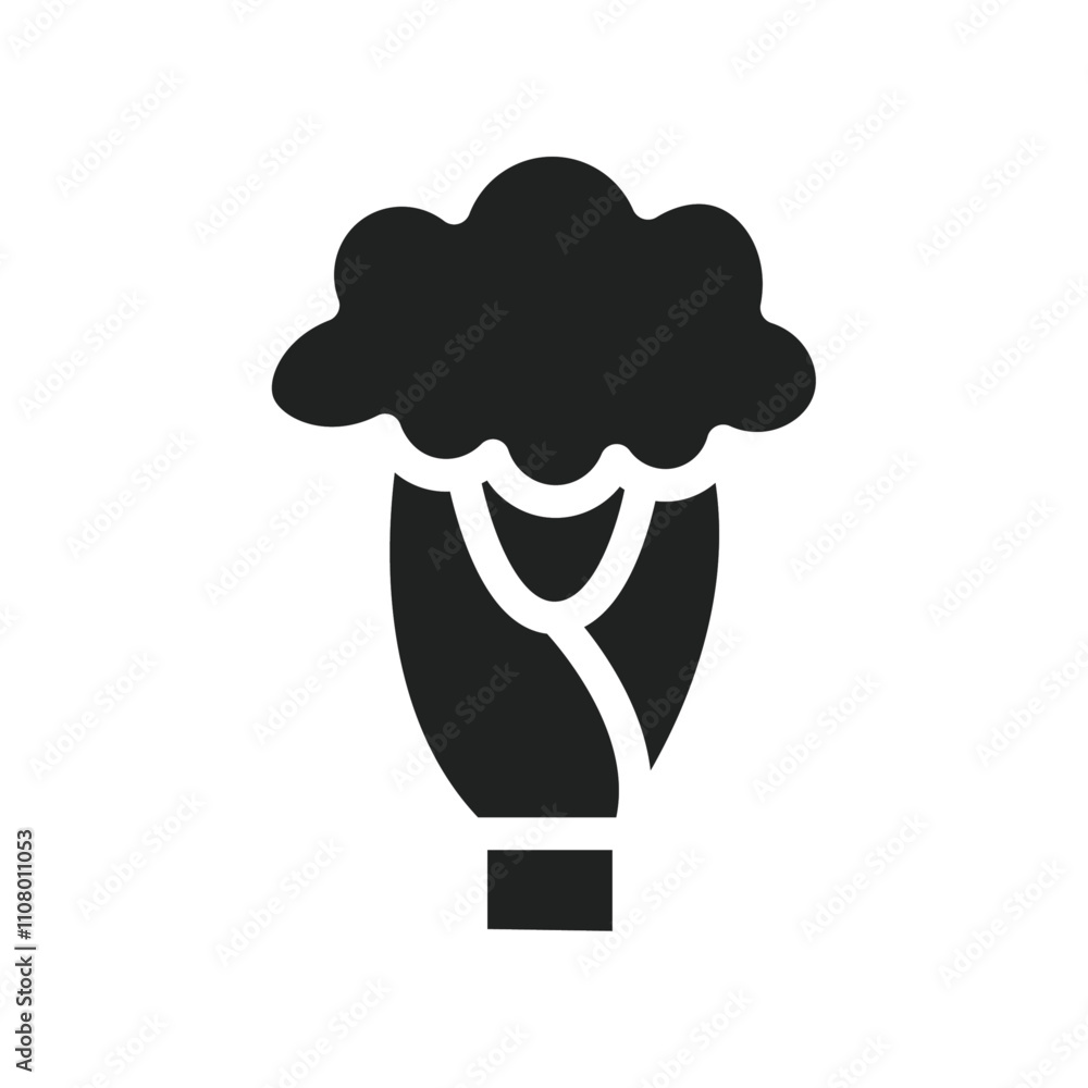 Aufkleber Celery icon web design in vector
