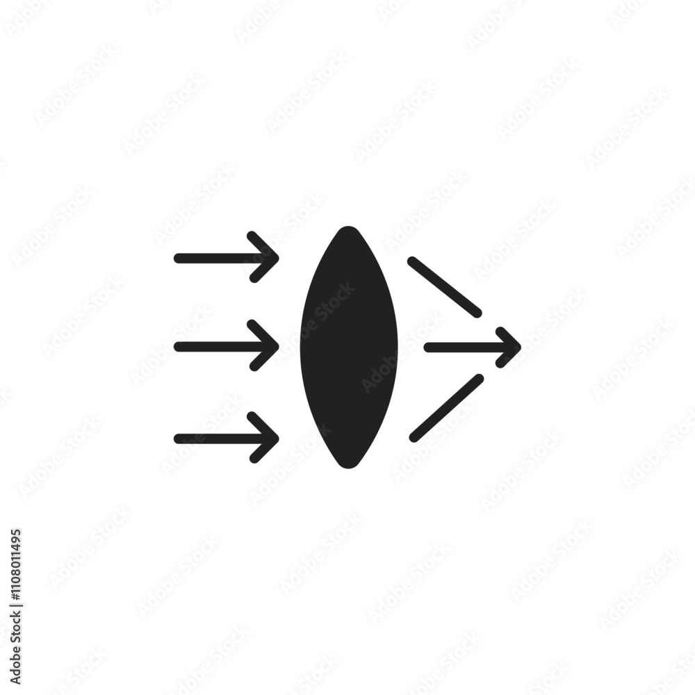 Poster convex icon web design in vector