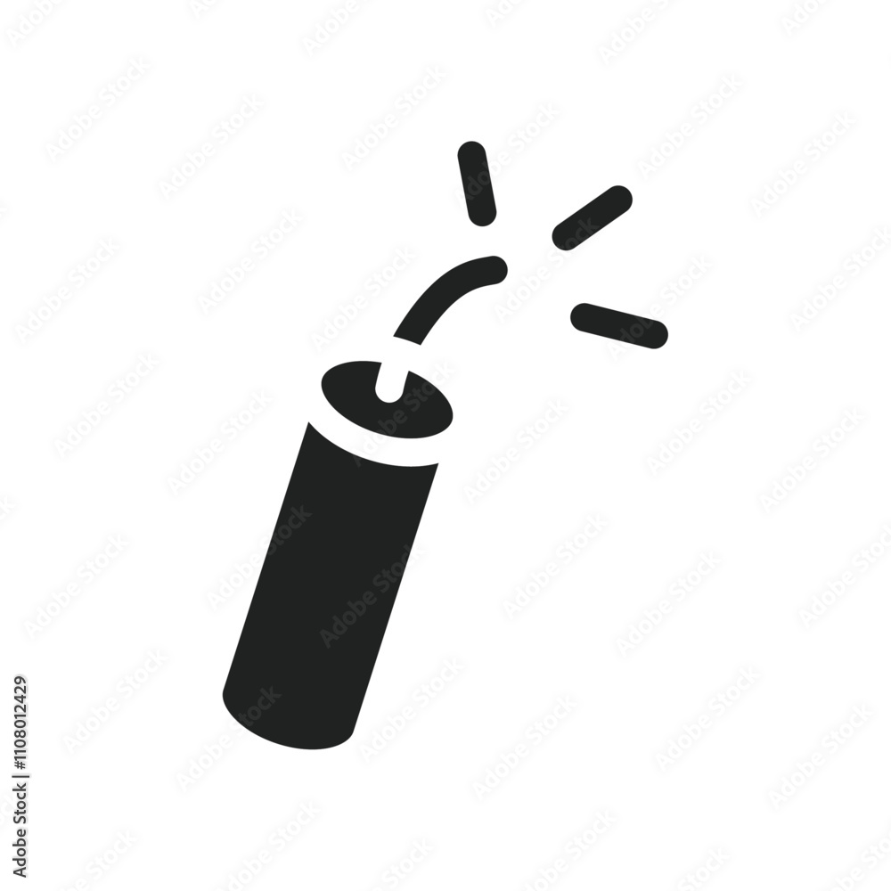 Aufkleber dynamite icon web design in vector