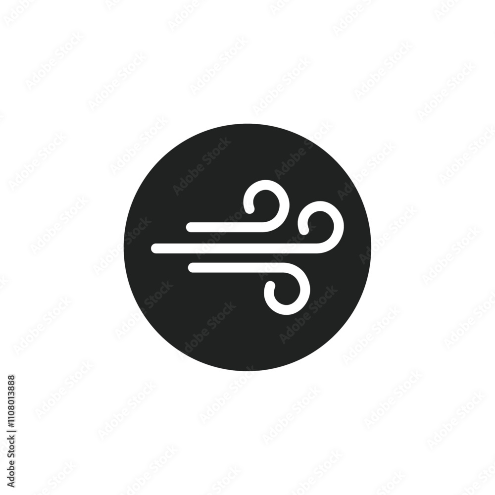 Poster gust icon web design in vector