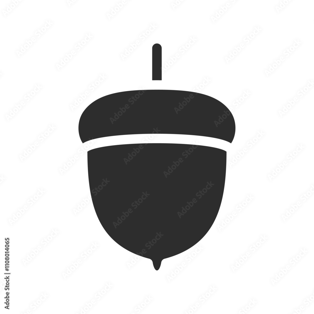 Poster Hazelnut icon web design in vector