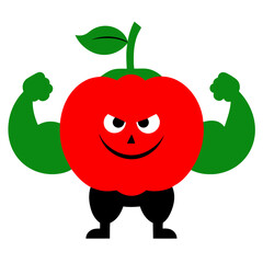 tomato cartoon character