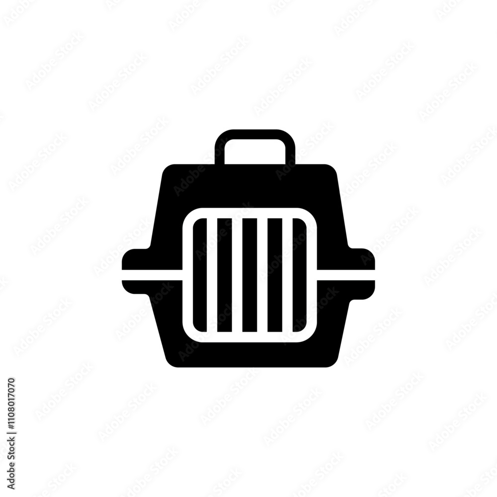 Poster resock animals icon web design in vector
