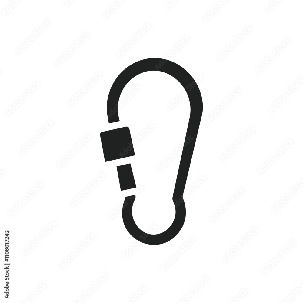 Poster Rope Hook icon web design in vector